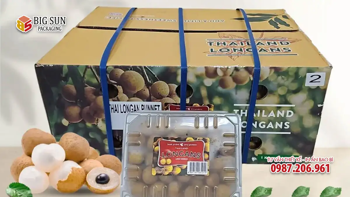 thùng carton nhãn xuất khẩu Thái Lan