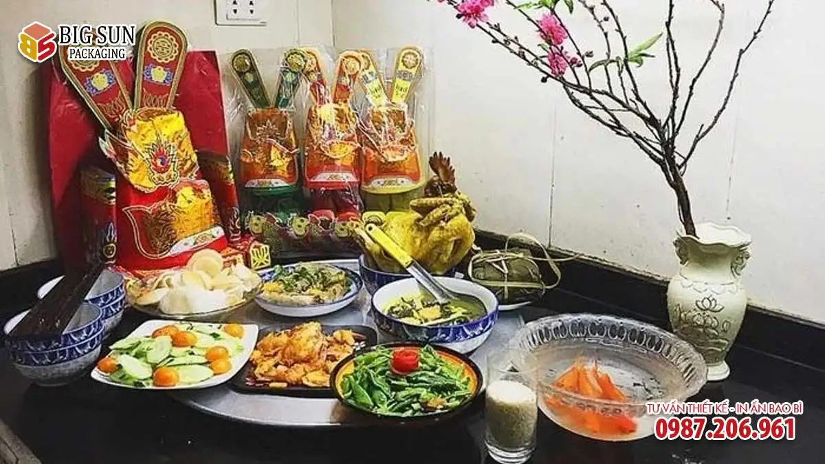 Mâm cúng Ông Công - Ông Táo