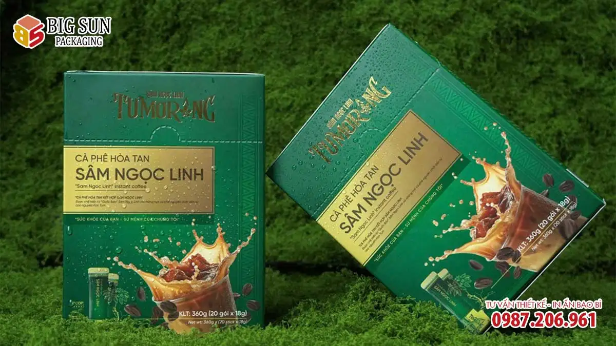 in hộp giấy đựng sâm