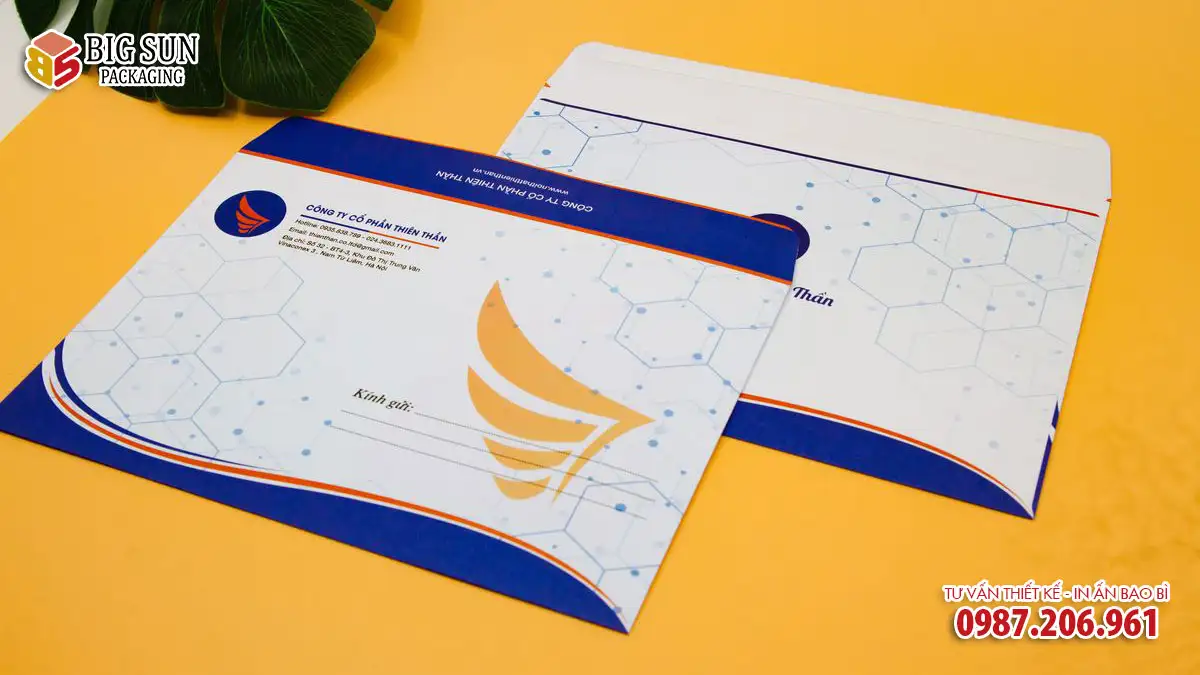 in phong bì thư doanh nghiệp