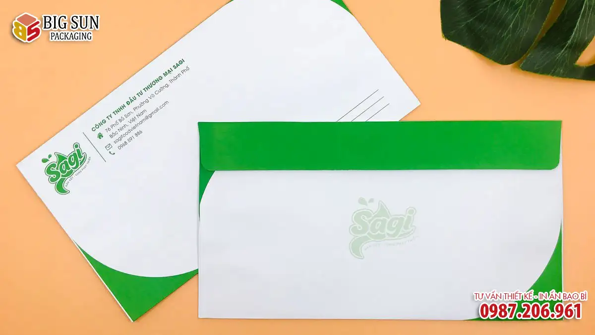 in phong bì thư doanh nghiệp
