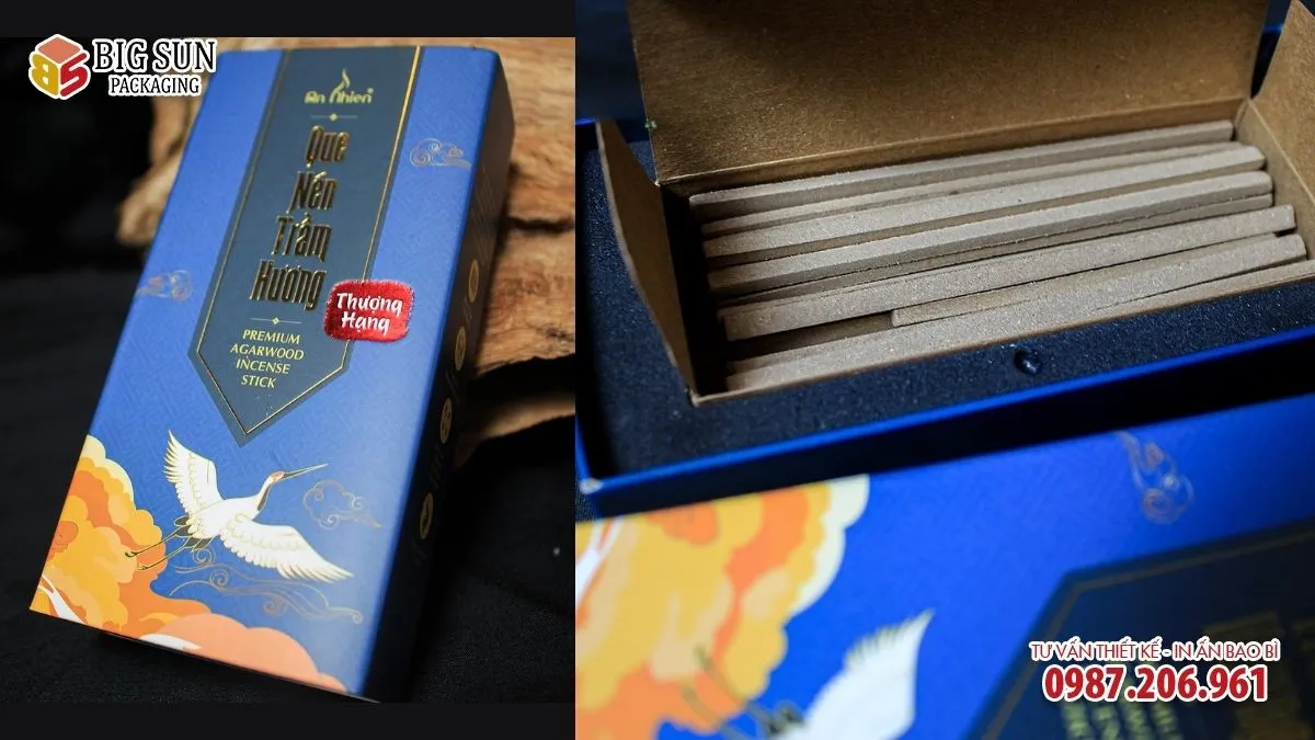 HỘP ĐỰNG NHANG QUE NÉN TRẦM HƯƠNG KHÔNG KEO