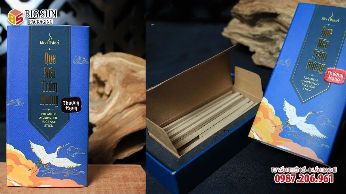 HỘP ĐỰNG NHANG QUE NÉN TRẦM HƯƠNG KHÔNG KEO