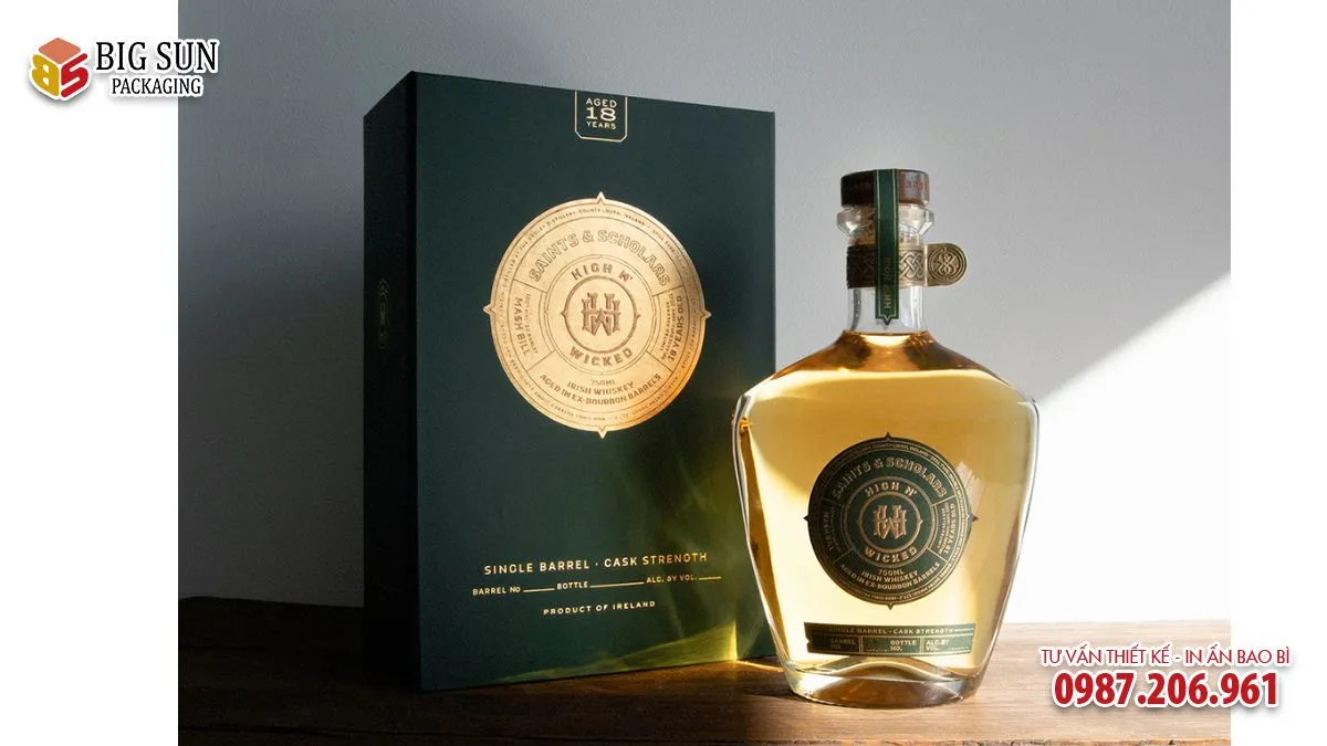 HỘP ĐỰNG RƯỢU CAO CẤP SPIRITS “SAINTS & SCHOLARS”