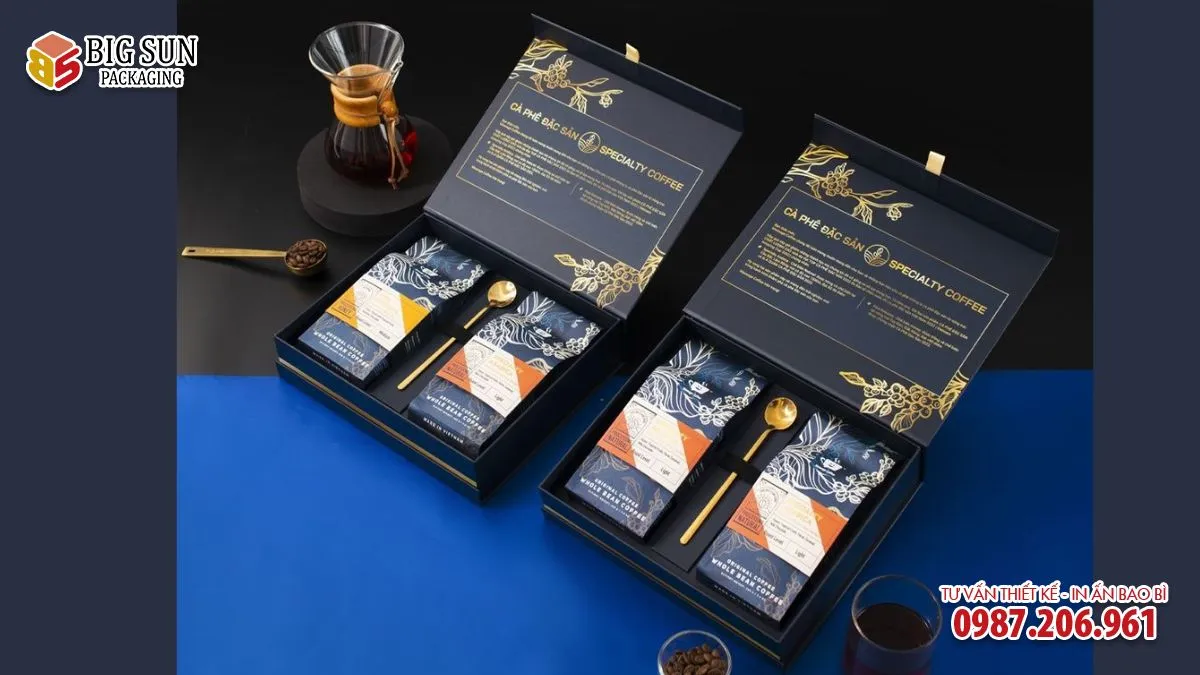 IN HỘP ĐỰNG CÀ PHÊ ĐẶC SẢN VIETNAM AMAZING CUP