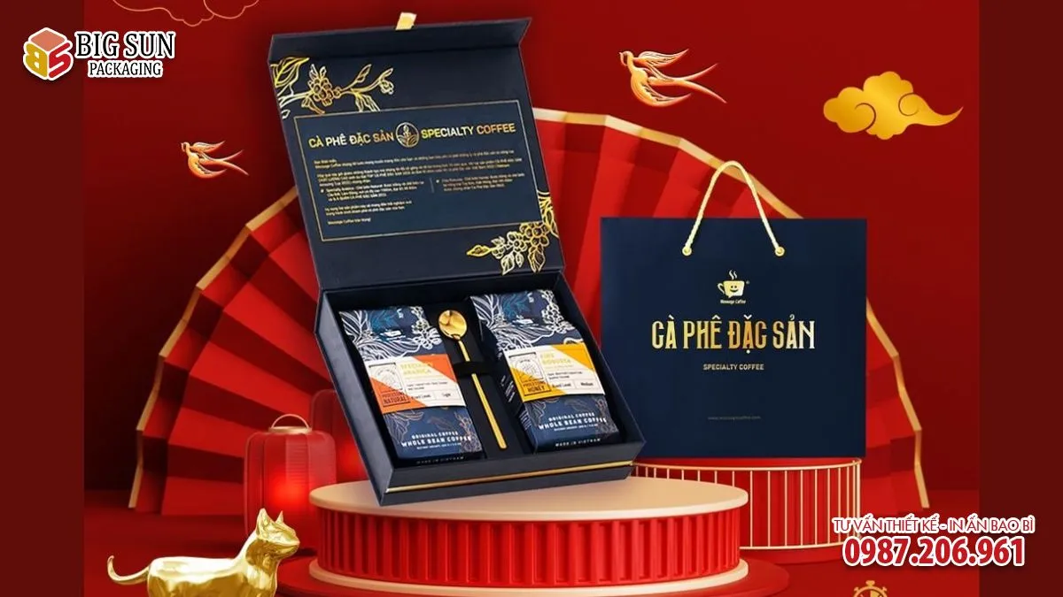 IN HỘP ĐỰNG CÀ PHÊ ĐẶC SẢN VIETNAM AMAZING CUP