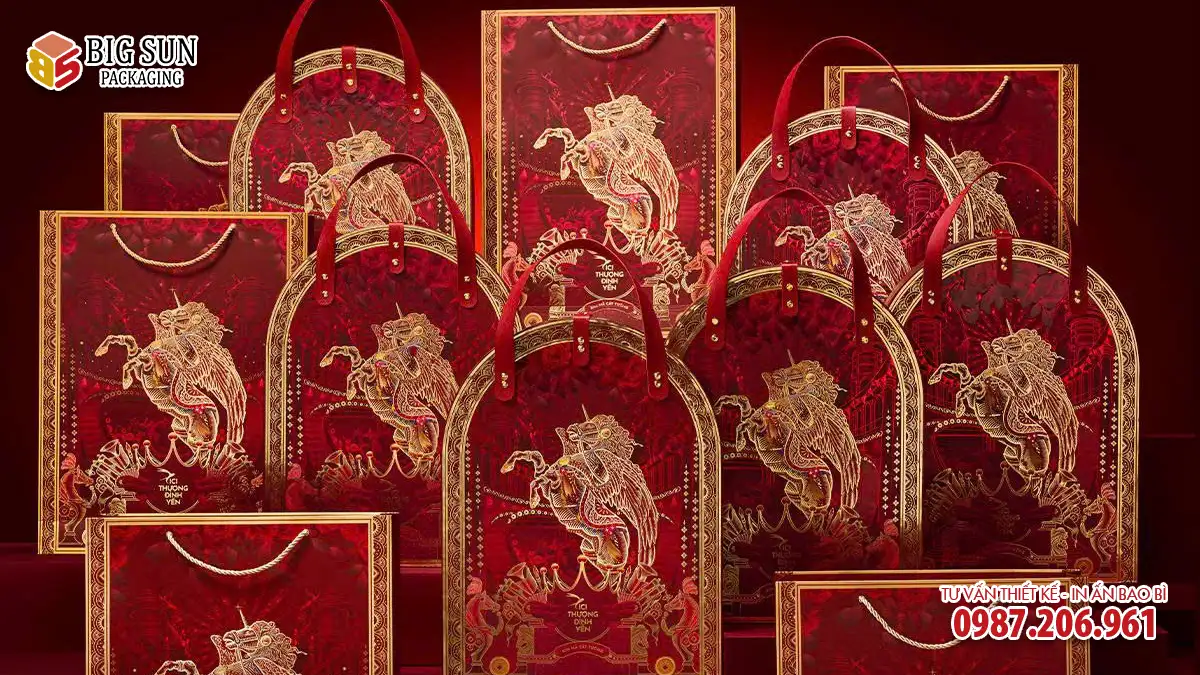 Hộp đựng yến CiCi Thượng Đỉnh Yến Kim Mã Cát Tường