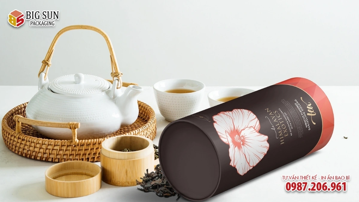 hộp trụ tròn đụng cà phê