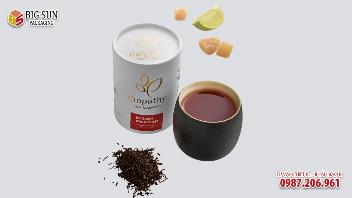 hộp trụ tròn đựng trà