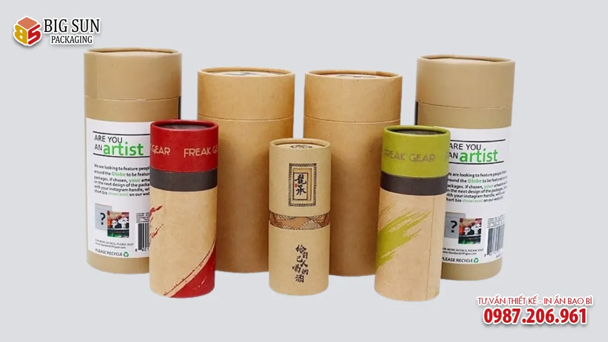 in hộp trụ tròn đựng sâm