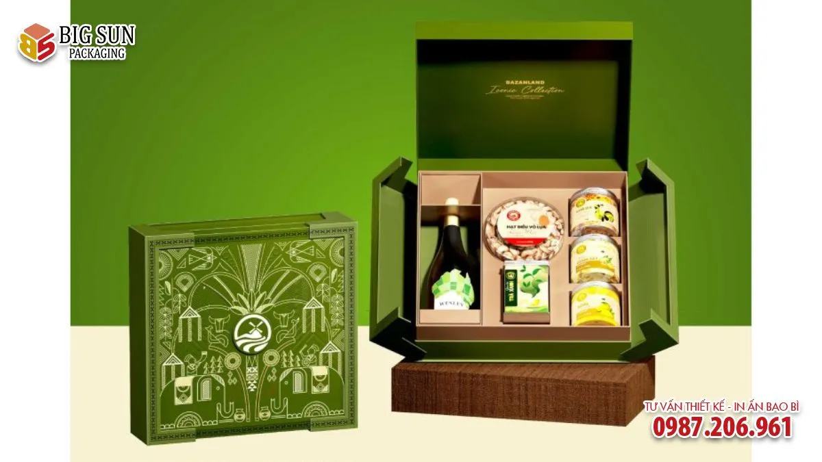 HỘP QUÀ TẾT BÁNH KẸO BAZANLAND 