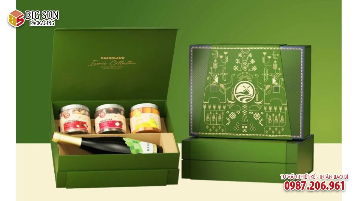 HỘP QUÀ TẾT BÁNH KẸO BAZANLAND 