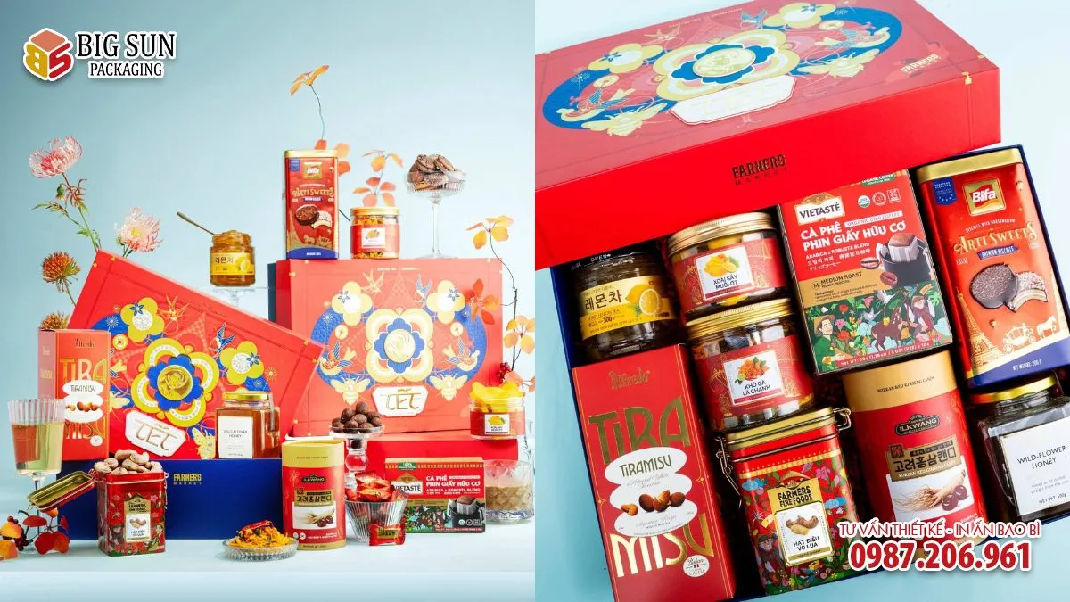 Hộp Quà Tết Thương Hiệu Diamond Lavish Mùa Xuân