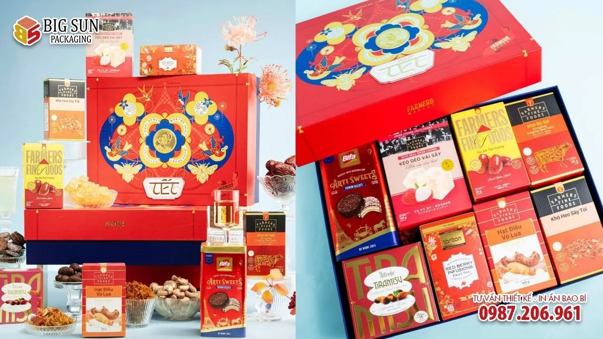 Hộp Quà Tết Thương Hiệu Diamond Lavish Mùa Xuân