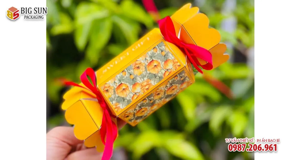 Hộp đựng Bánh kẹo hình viên kẹo độc đáo