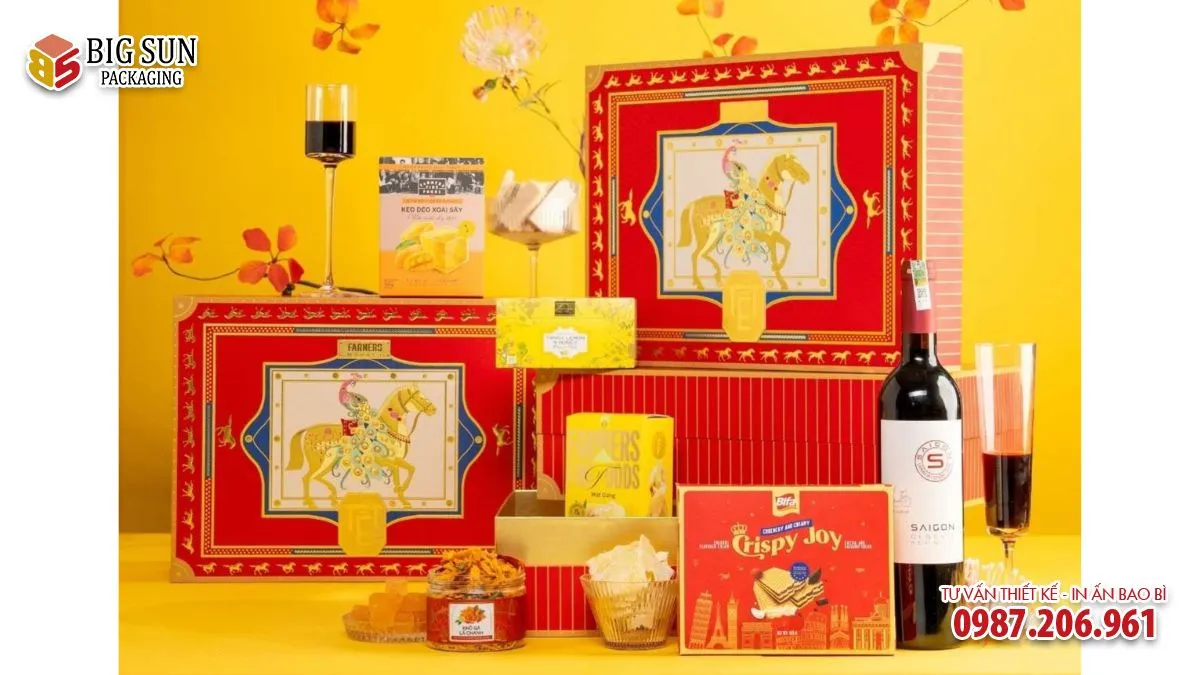 Hộp quà Tết thương hiệu Majestic Hương Xuân 2026