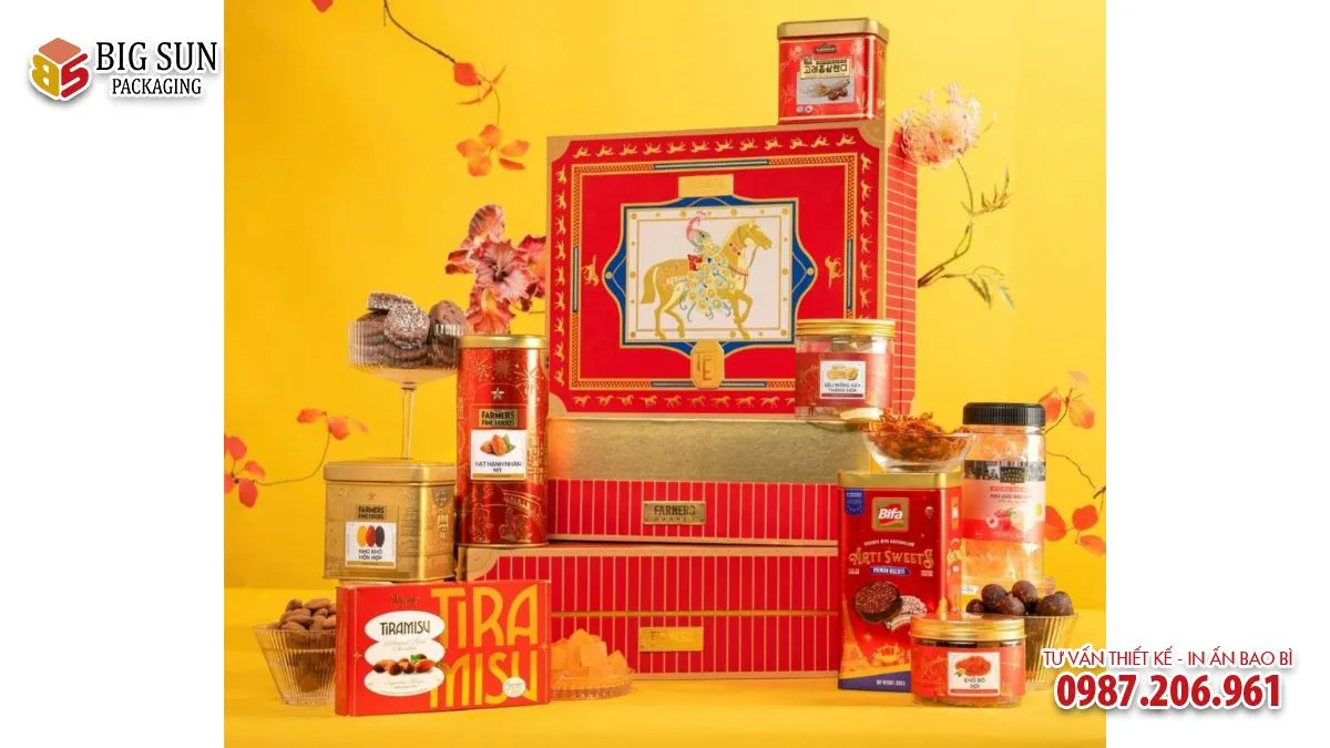Hộp quà Tết thương hiệu Majestic Hương Xuân 2026
