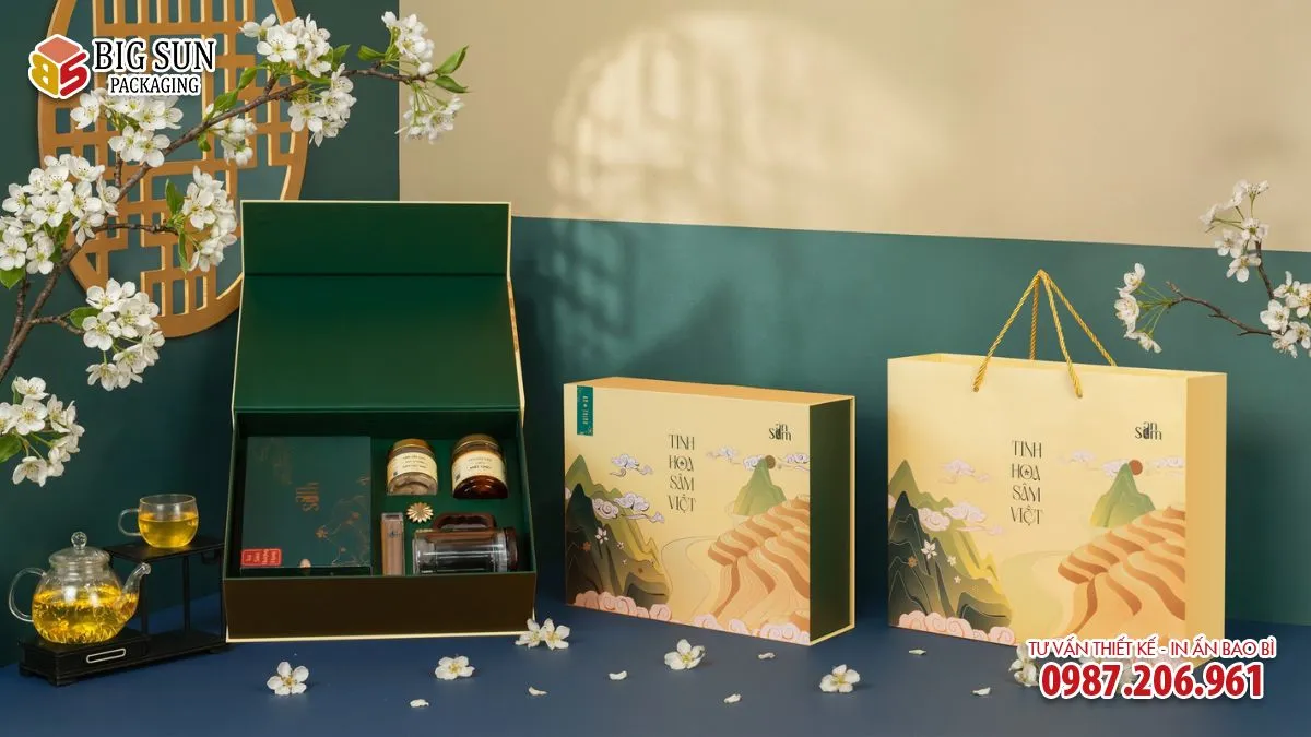 Set hộp quà trà An Nhiên