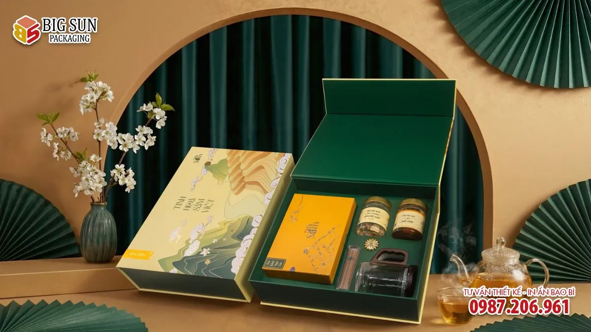 Set hộp quà trà An Nhiên