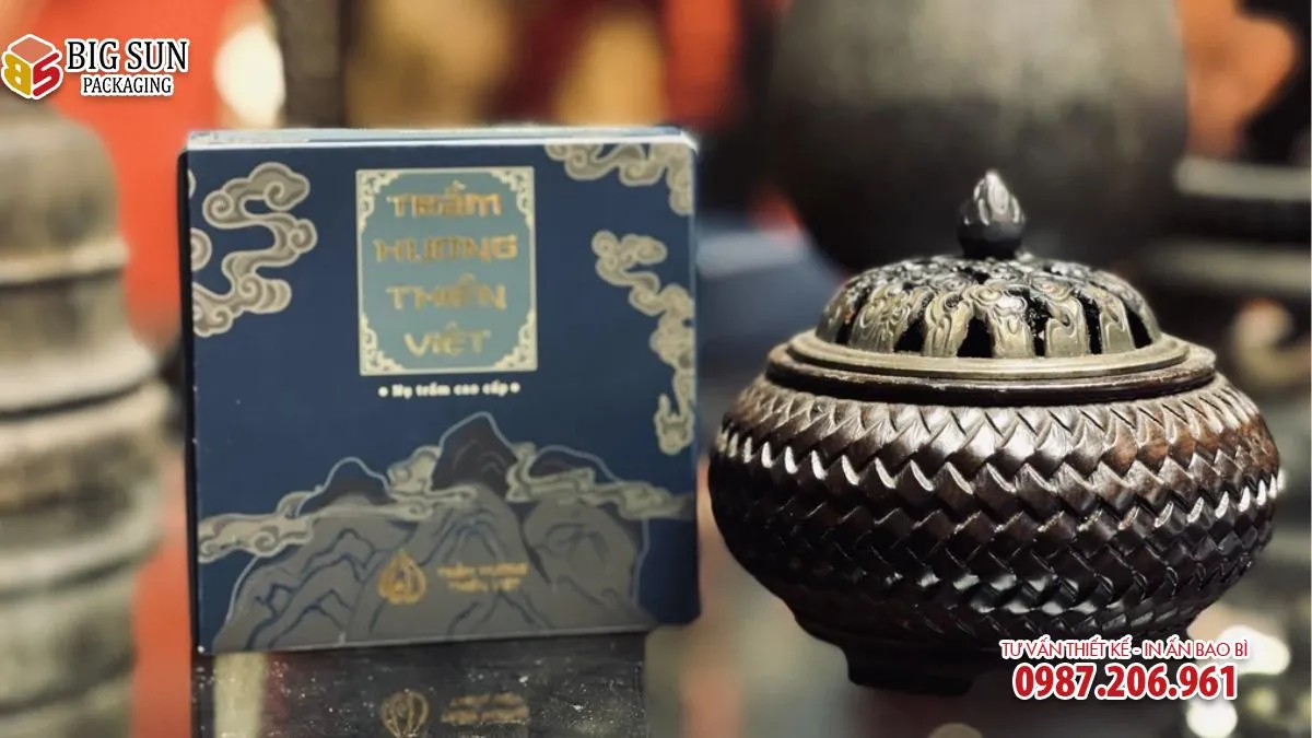 HỘP ĐỰNG NHANG NỤ TRẦM HƯƠNG THIỀN VIỆT