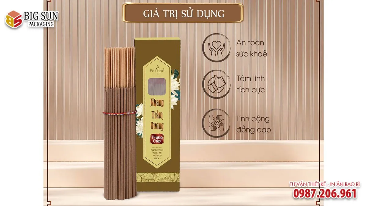 HỘP ĐỰNG NHANG TRẦM HƯƠNG AN NHIÊN TRUNG CẤP