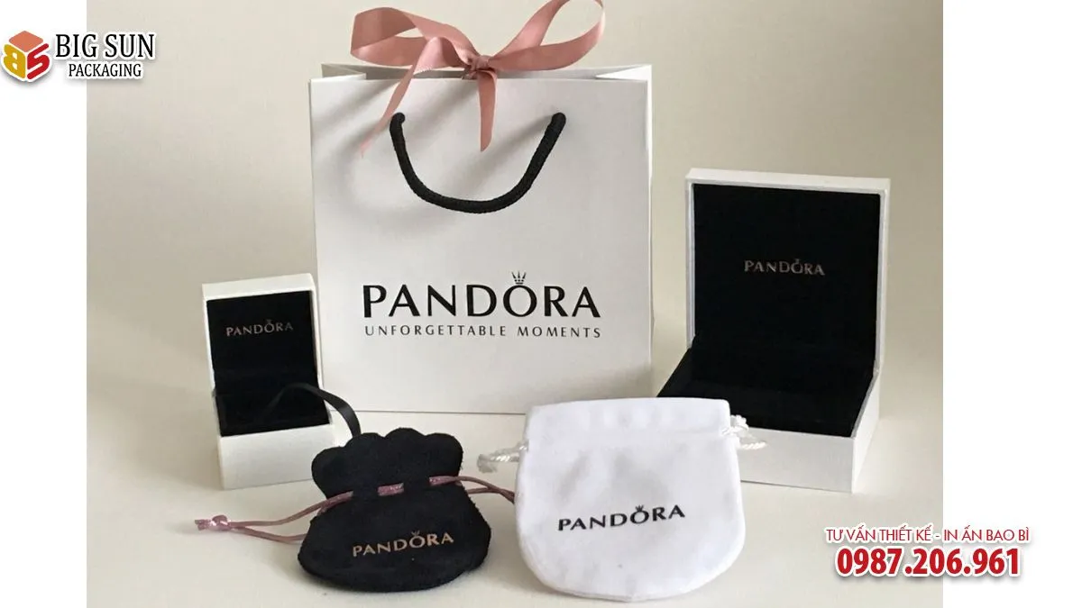 HỘP QUÀ TẶNG ĐỰNG TRANG SỨC PANDORA CAO CẤP