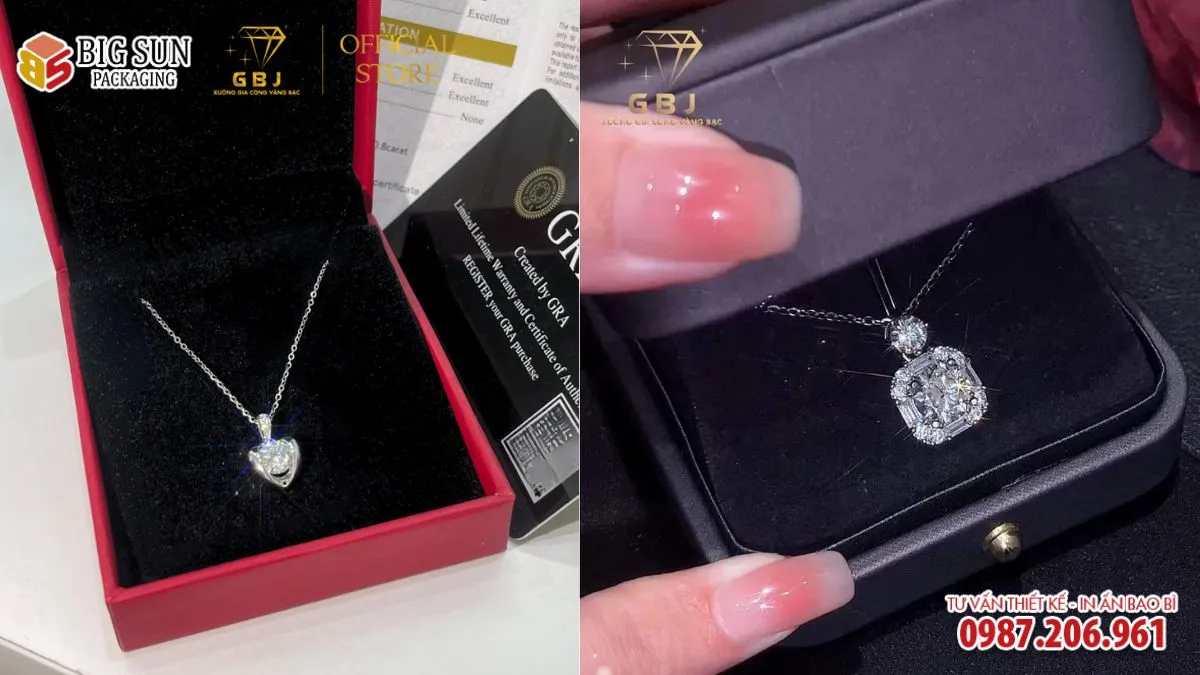 HỘP QUÀ TẶNG TRANG SỨC GIA BẢO JEWELRY