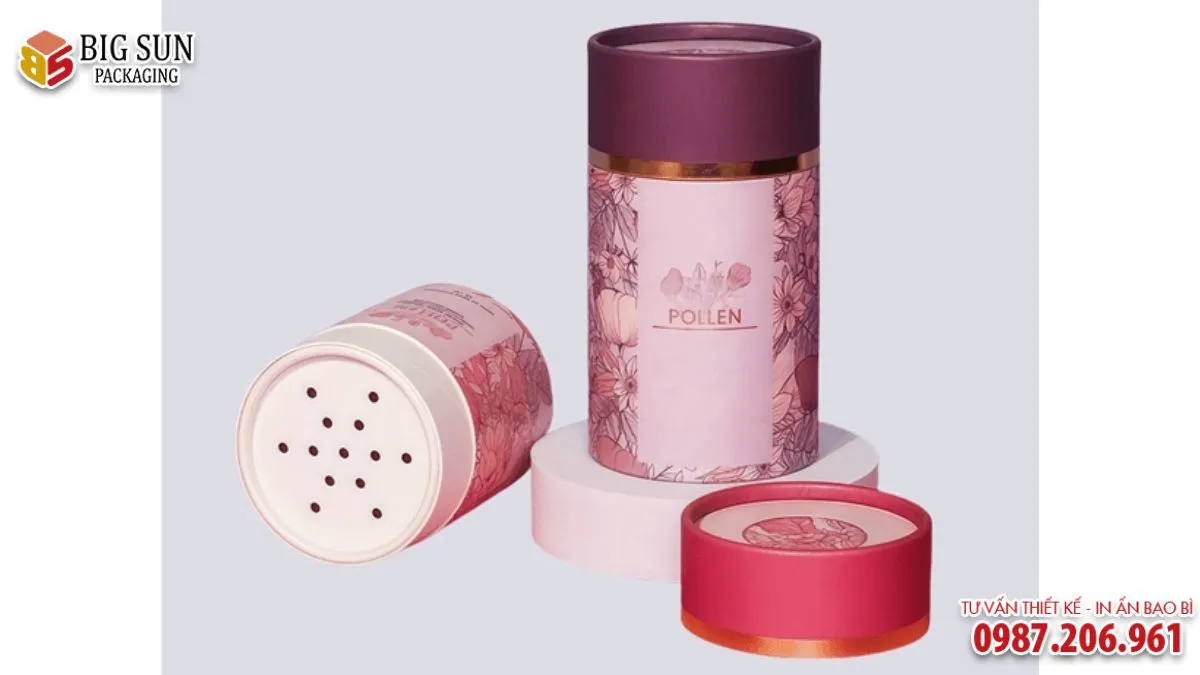 HỘP TRỤ TRÒN ĐỰNG MUỐI BIỂN TÍCH HỢP ĐẦU RẮC