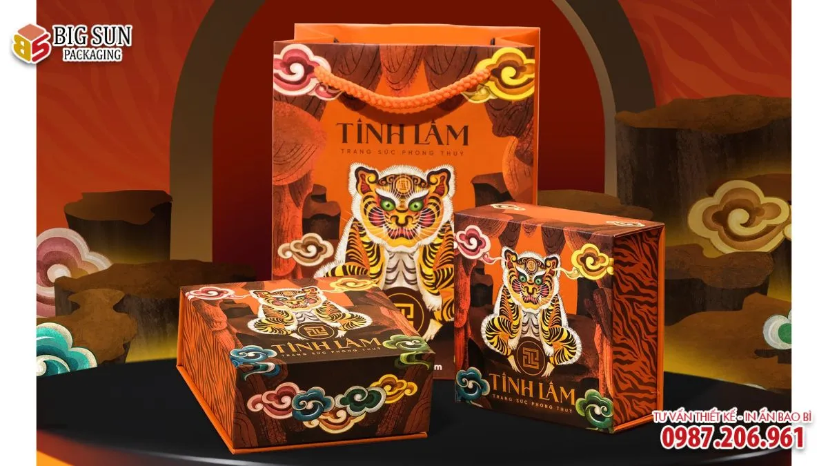 Hộp vòng tay đá phong thủy BTS tinh lâm