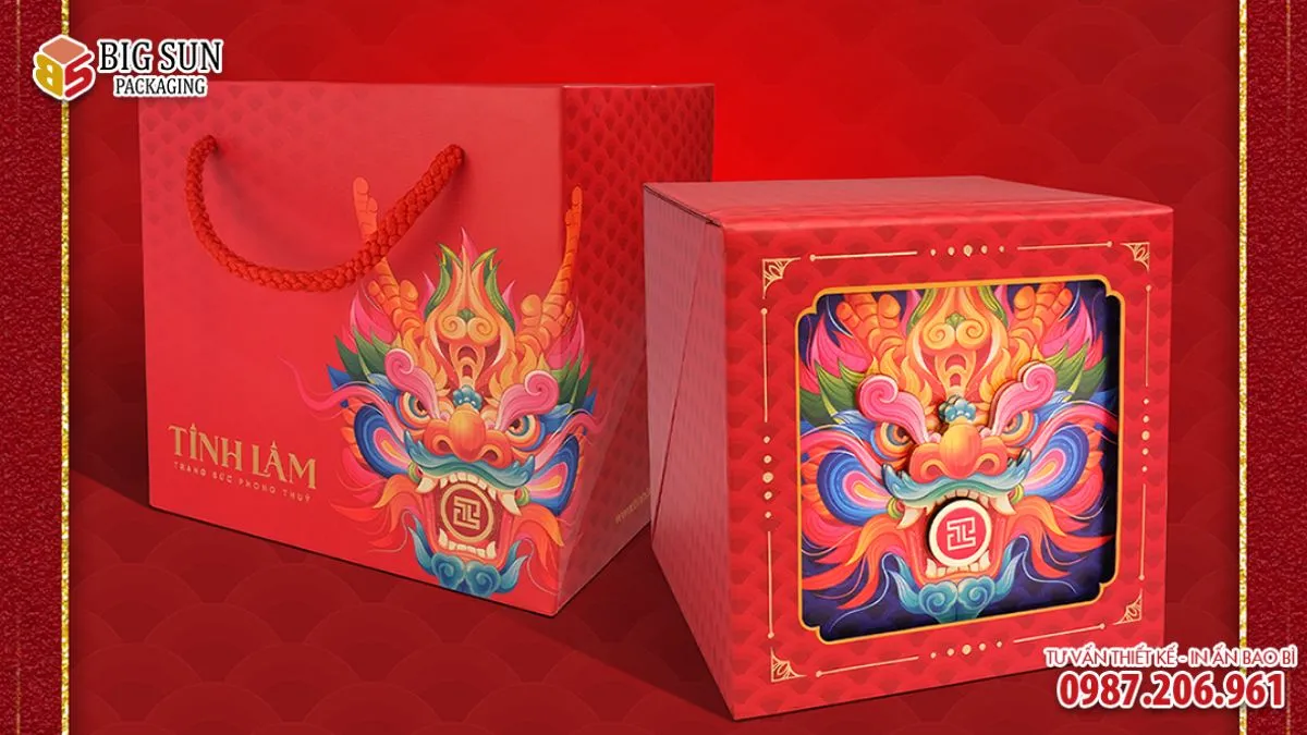 Hộp vòng tay đá phong thủy BTS tinh lâm