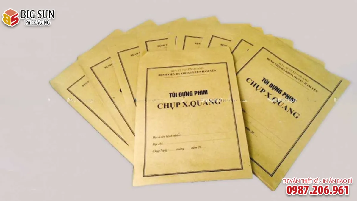 10+ MẪU TÚI ĐỰNG PHIM GIÁ RẺ, CHẤT LƯỢNG ĐƯỢC BỆNH VIỆN LỰA CHỌN