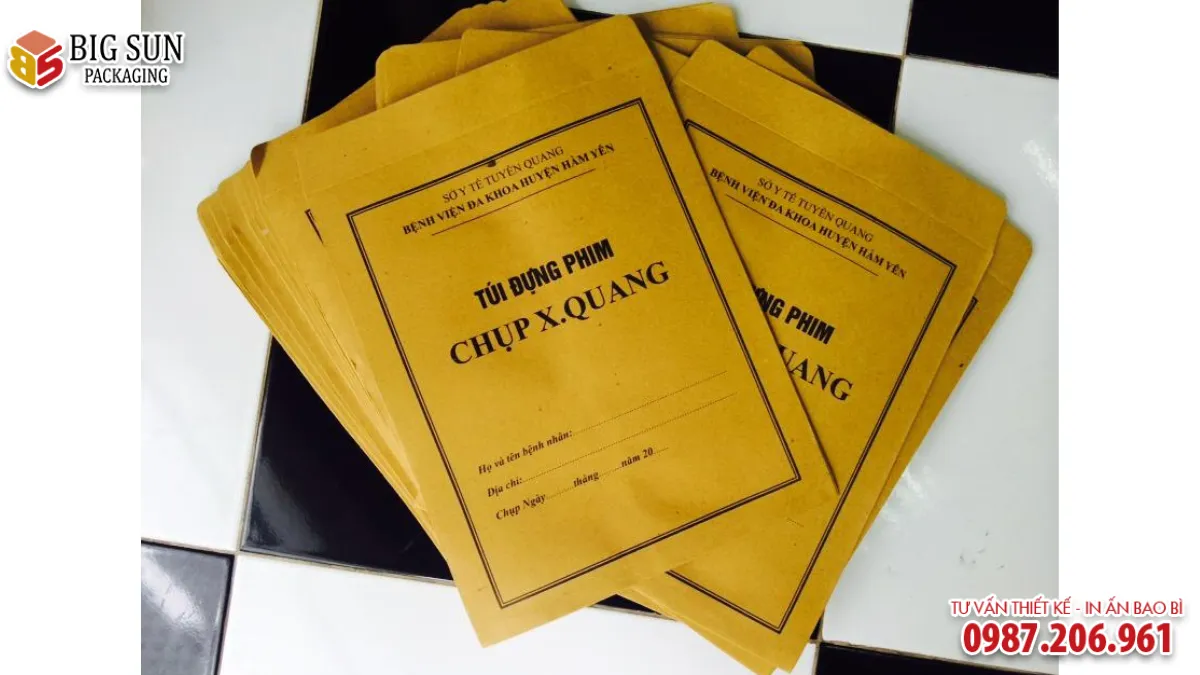 10+ MẪU TÚI ĐỰNG PHIM GIÁ RẺ, CHẤT LƯỢNG ĐƯỢC BỆNH VIỆN LỰA CHỌN