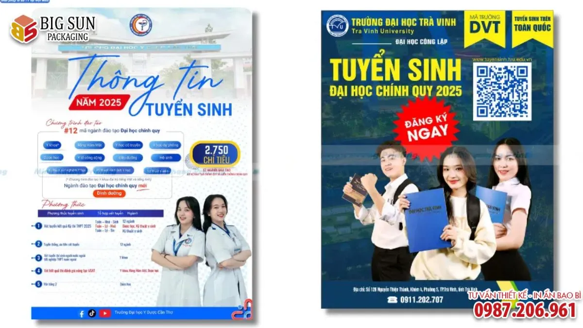 10+ Mẫu tờ rơi tuyển sinh đại học thu hút sinh viên nhất 2026 (2)
