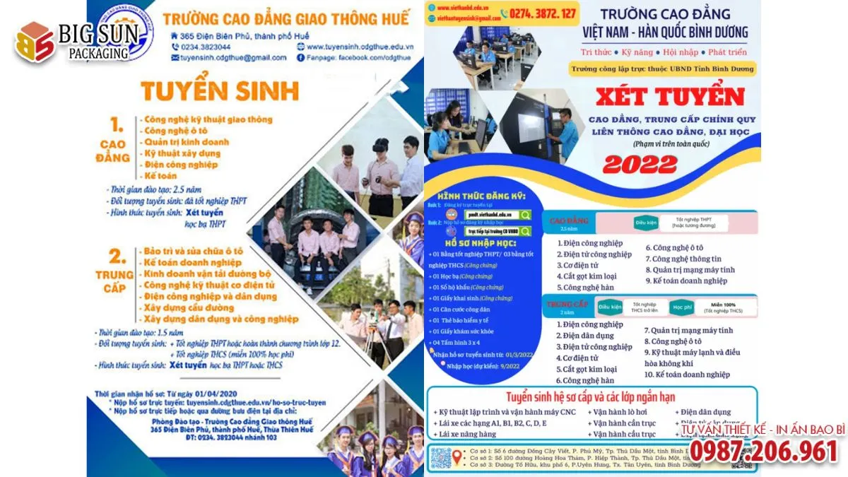 10+ Mẫu tờ rơi tuyển sinh học nghề hot nhất 2026