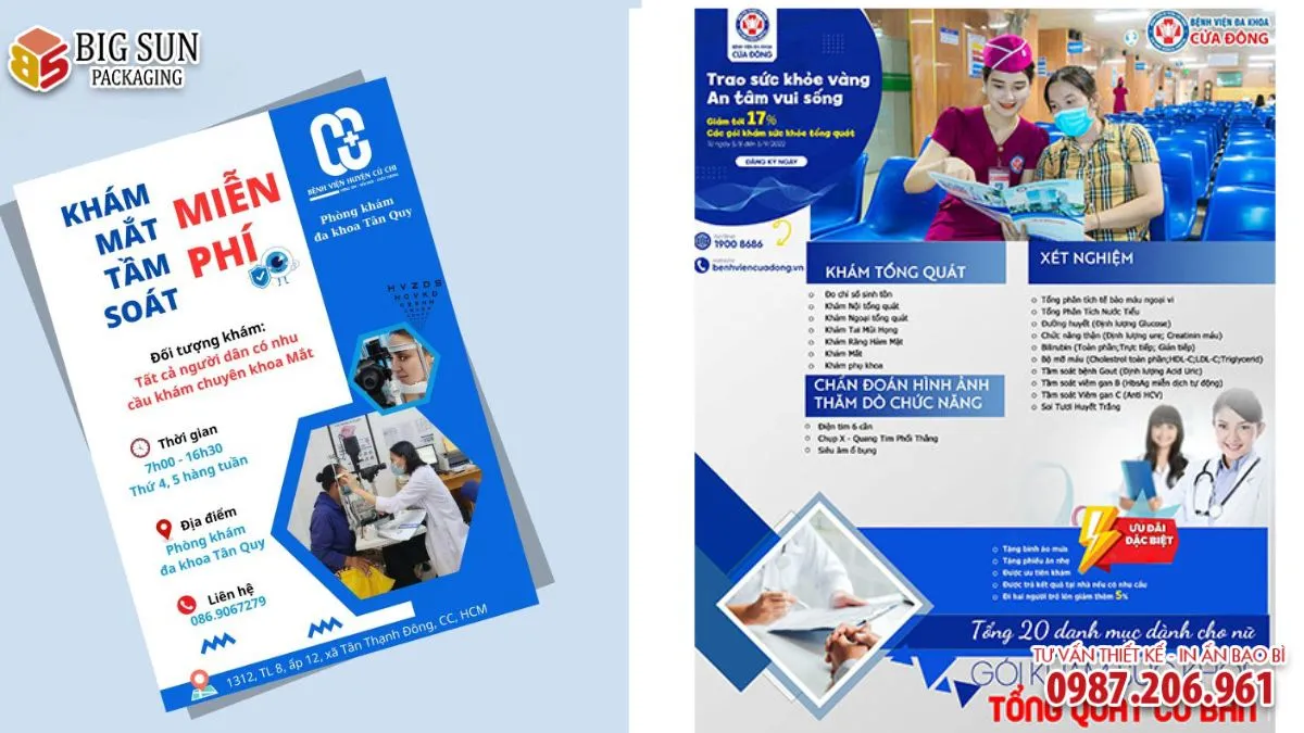 99+ MẪU TỜ RƠI CHUYÊN NGHIỆP, CHỈN CHU CHO BỆNH VIỆN, PHÒNG KHÁM