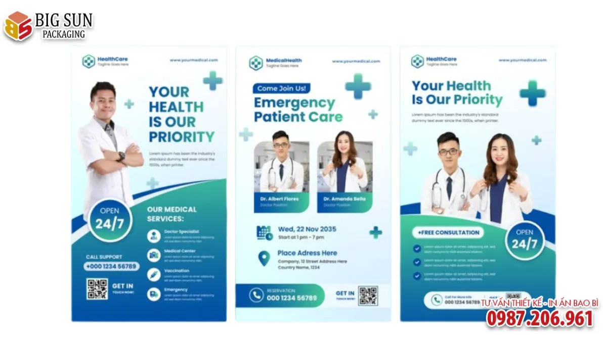 99+ MẪU TỜ RƠI CHUYÊN NGHIỆP, CHỈN CHU CHO BỆNH VIỆN, PHÒNG KHÁM