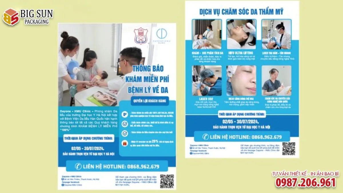 99+ MẪU TỜ RƠI CHUYÊN NGHIỆP, CHỈN CHU CHO BỆNH VIỆN, PHÒNG KHÁM