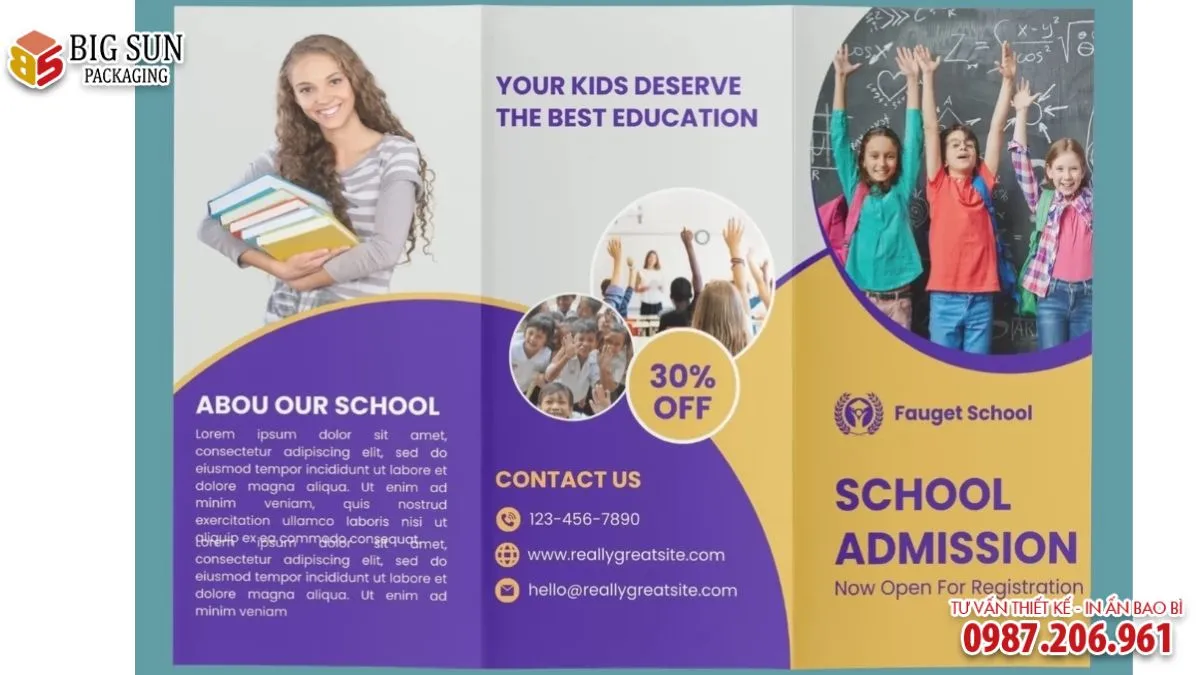 Brochure Tuyển sinh Bí quyết quảng bá giáo dục hiệu quả thông qua nghệ thuật in ấn (2)
