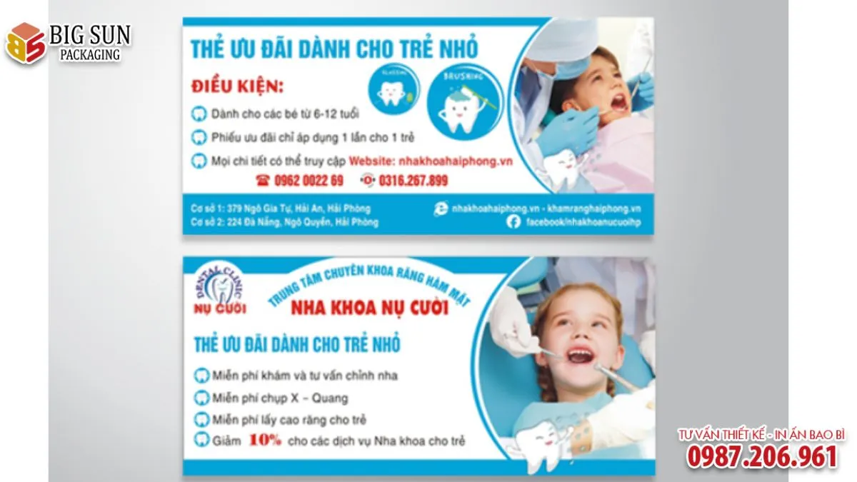 CÁC LOẠI CARD VISIT BỆNH VIỆN MỚI NHẤT 2026