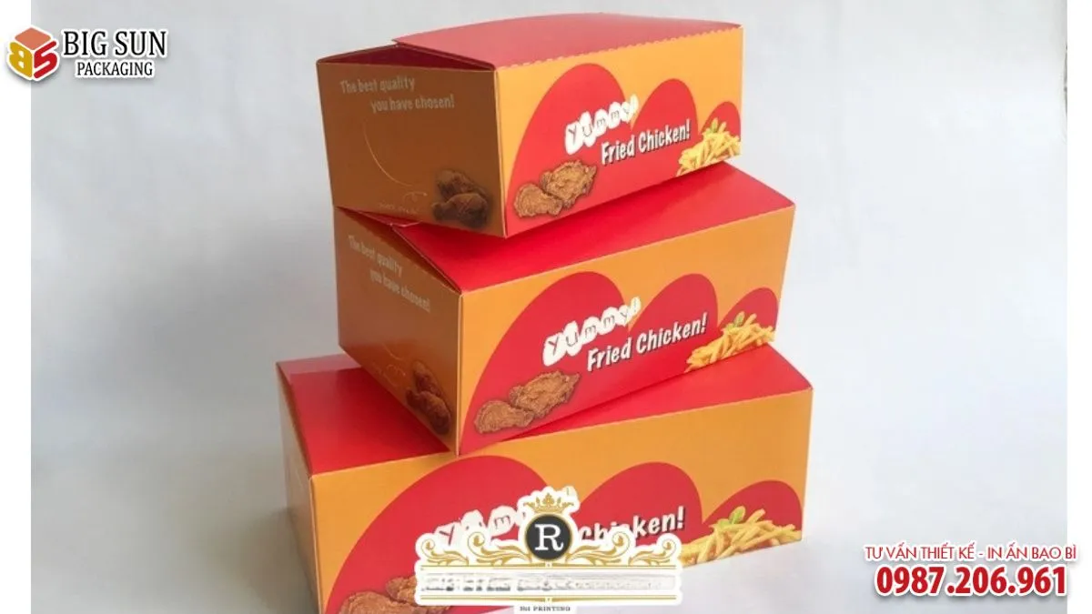 Lựa chọn mẫu hộp đựng mẹt gà ấn tượng cho doanh nghiệp