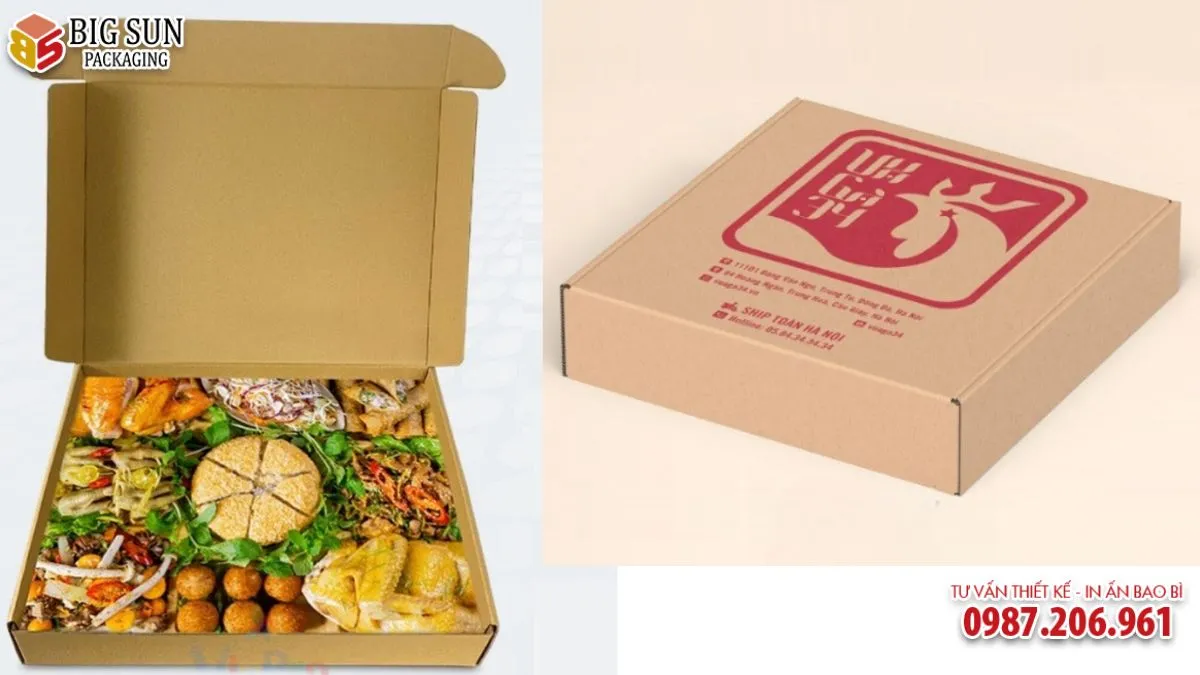 Lựa chọn mẫu hộp đựng mẹt gà ấn tượng cho doanh nghiệp