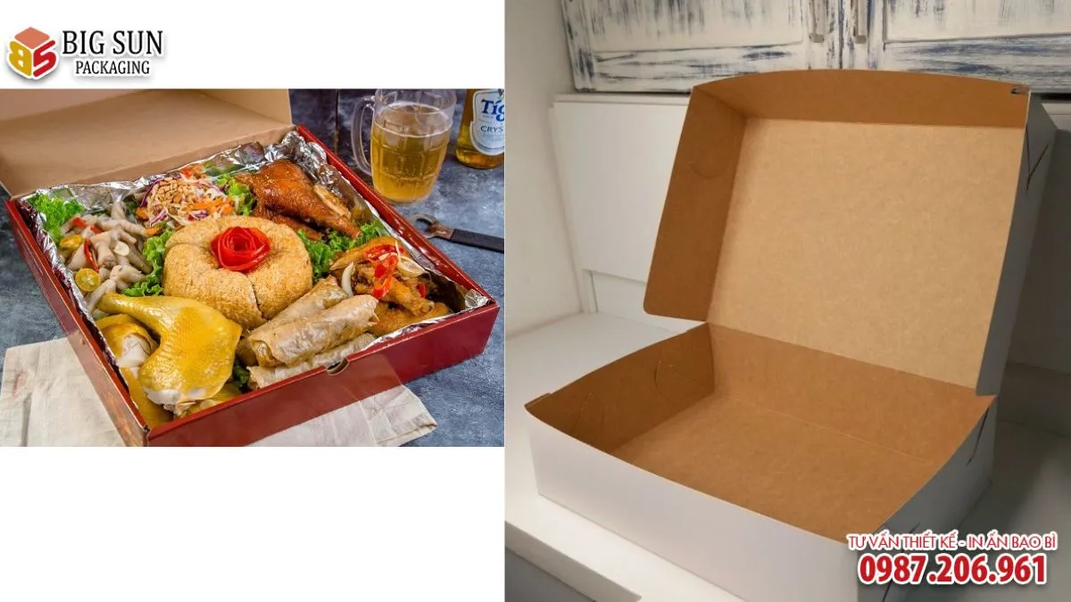 Lựa chọn mẫu hộp đựng mẹt gà ấn tượng cho doanh nghiệp