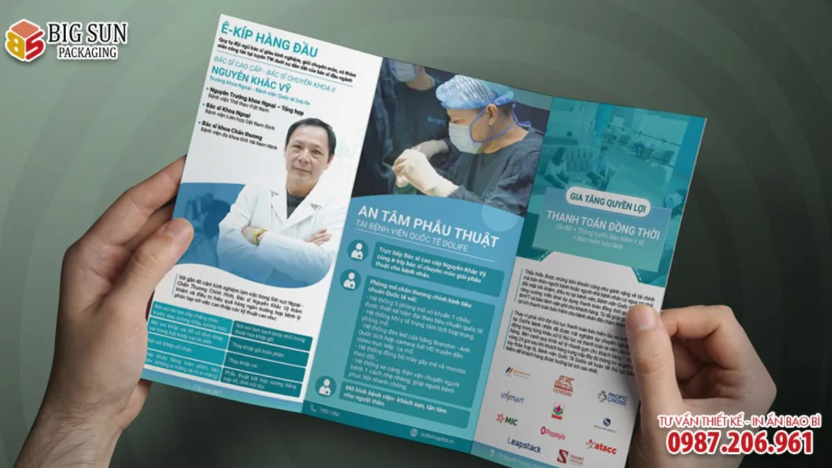 NHỮNG MẪU BROCHURE BỆNH VIỆN CHUYÊN NGHIỆP, CHỈN CHU NHẤT 2026