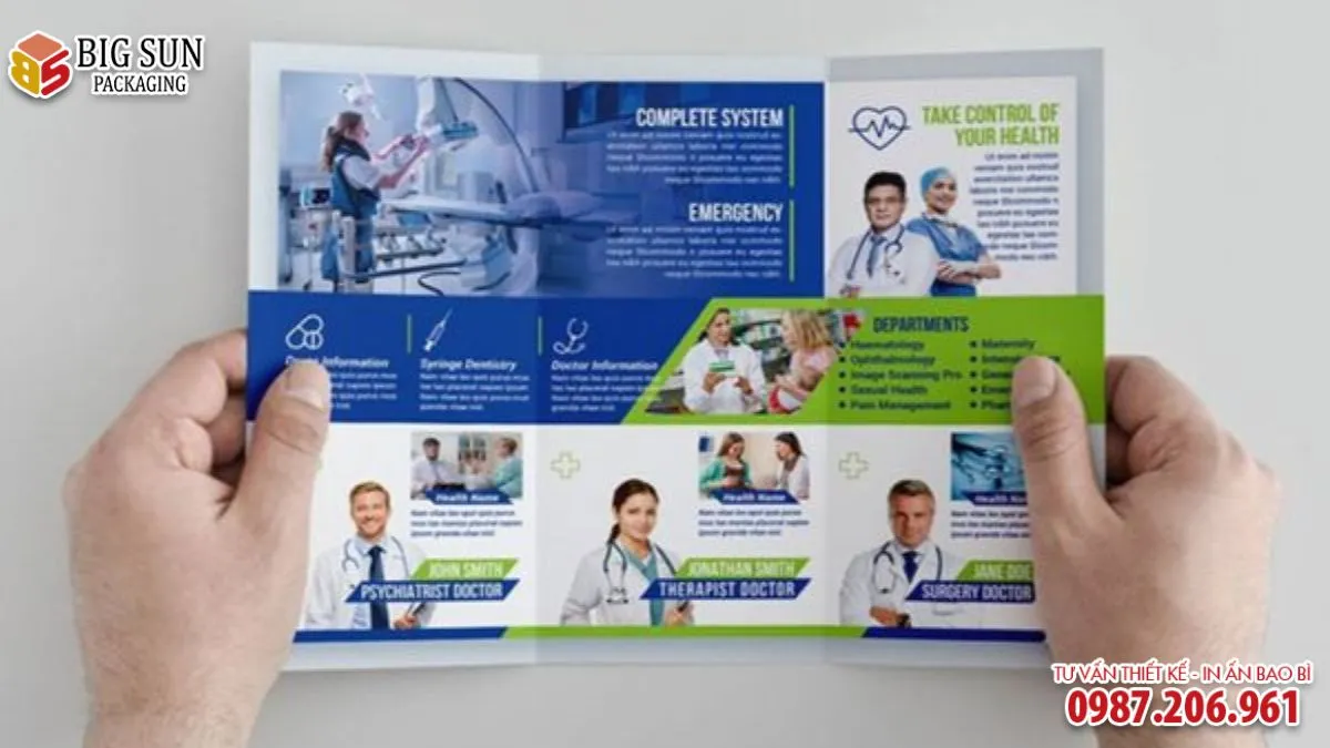 NHỮNG MẪU BROCHURE BỆNH VIỆN CHUYÊN NGHIỆP, CHỈN CHU NHẤT 2026