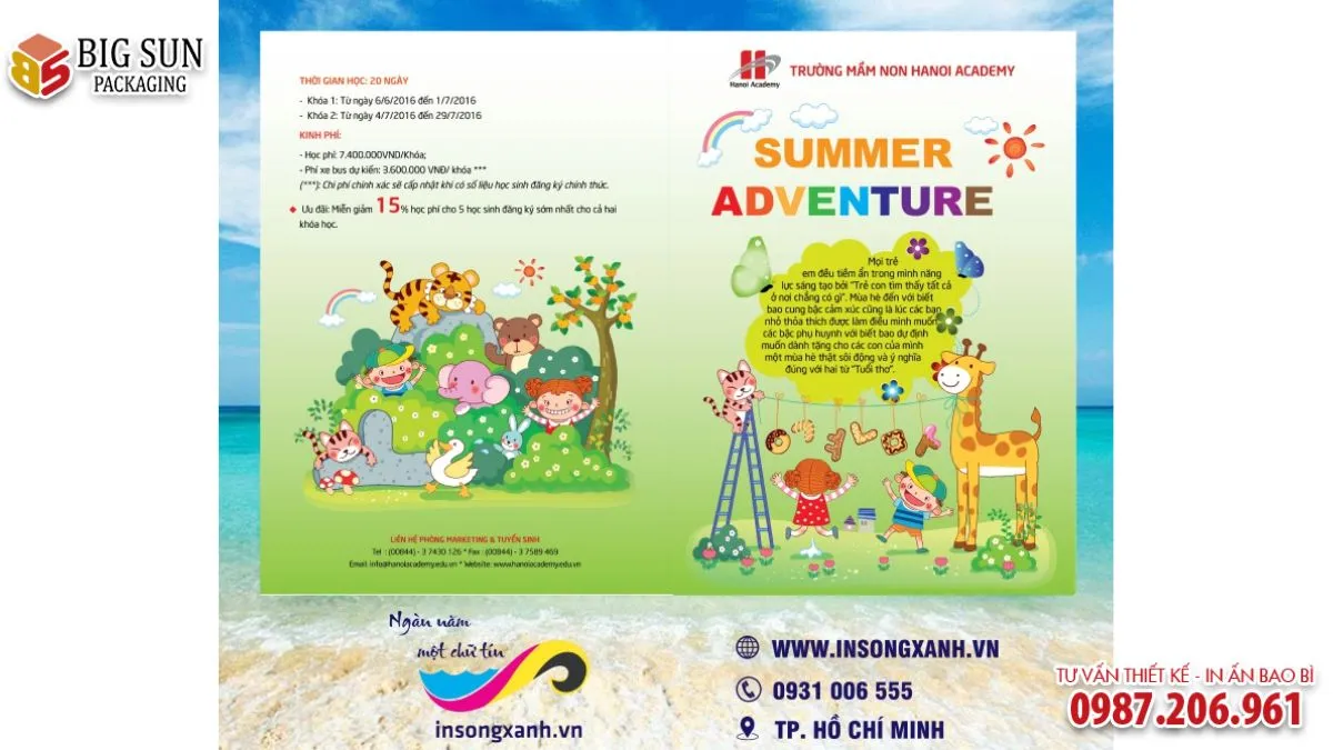 Thiết kế tờ rơi trường mầm non thu hút (4)