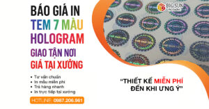 Banner Bao gia in hologram 7 mau