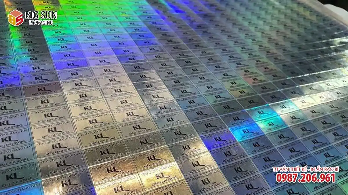 BÁO GIÁ IN TEM 7 MÀU HOLOGRAM - TEM CHỐNG HÀNG GIẢ TẠI HÀ NỘI 1 in tem 7 mau