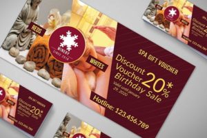 in voucher khuyen mai danh cho spa