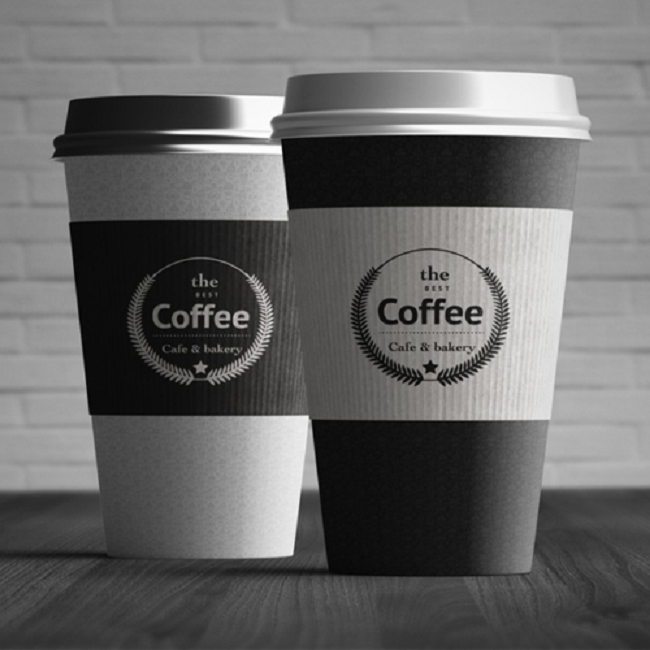 in ly giay dung cafe