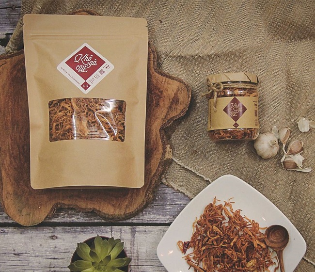 in tui giay dung thuc pham kho